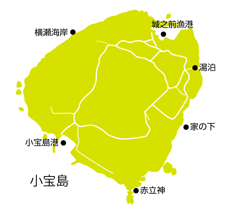 小宝島マップ