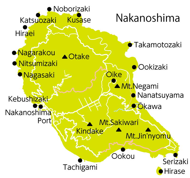 Nakanoshima Map