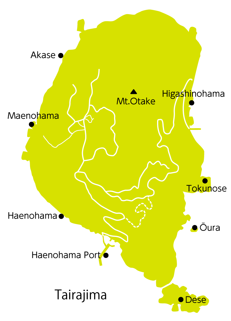 Tairajima Map
