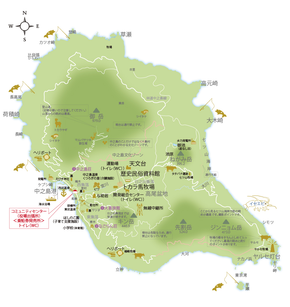 中之島MAP図