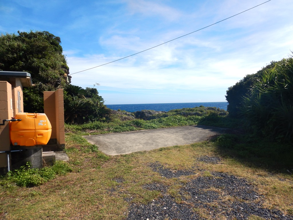 小宝島キャンプ場キャンプサイト２