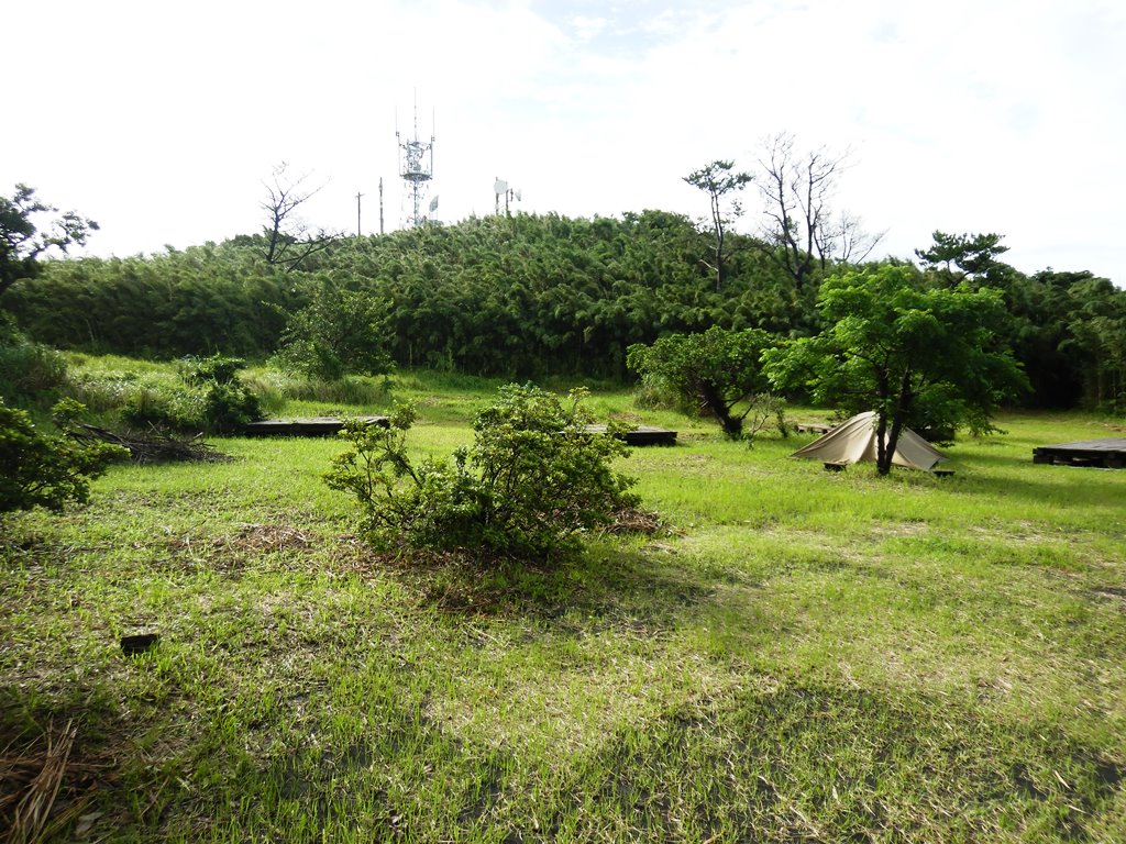 諏訪之瀬島キャンプ場キャンプサイト１