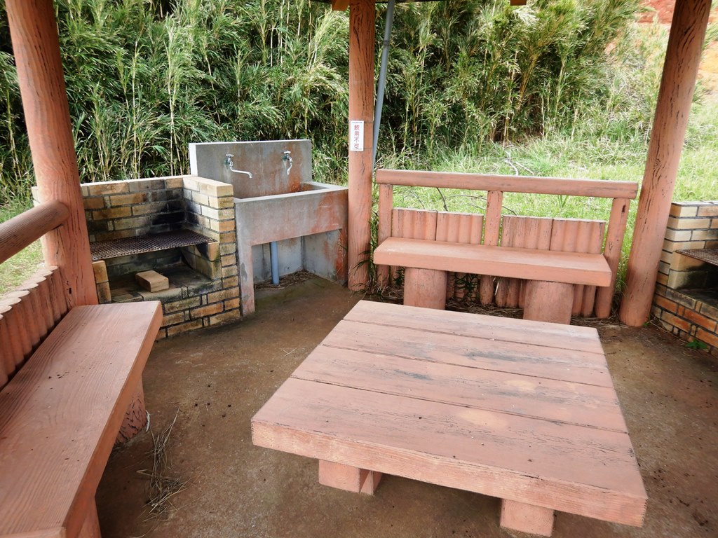 平島キャンプ場炊事場内観