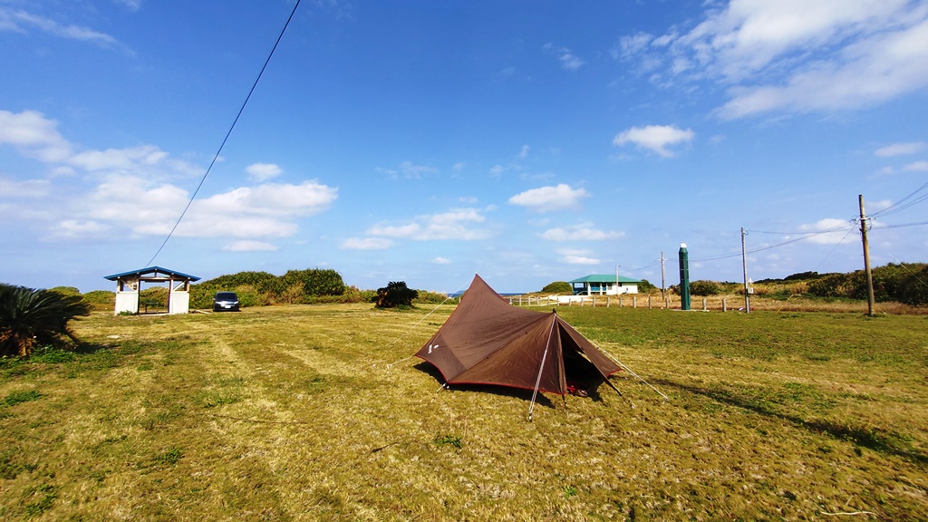 宝島キャンプ場キャンプサイト