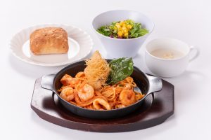 シーフードナポリタン